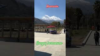 Hermoso vista de Huascarán Yungay turismoperu travel perutourism viajes [upl. by Drahsir]