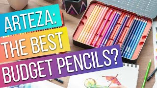 Arteza Expert Coloured Pencils  Review [upl. by Huber415]