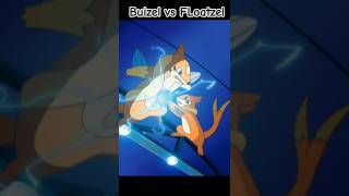 Buizel vs FLoatzel pokemon trending buizel floatzel shorts shotsfeed [upl. by Natfa]