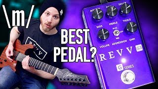 Best Distortion Pedal For Metal  Revv G3  Pete Cottrell [upl. by Derby781]