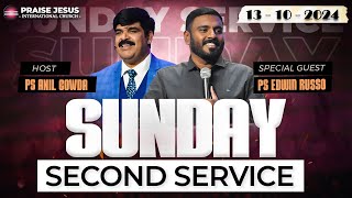 SUNDAY 2ND TAMIL AND KANNADA SERVICE  131024  PRO ANIL GOWDA  PS EDWIN RUSSO  PJIC [upl. by Enybor]