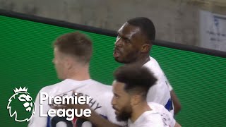 Christian Benteke snatches stoppagetime winner for Palace v Brighton  Premier League  NBC Sports [upl. by Neuburger921]