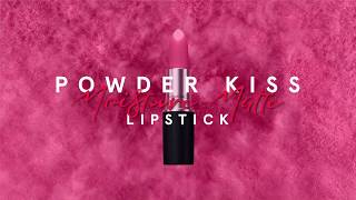 Powder Kiss MoistureMatte Lipstick  MAC Cosmetics [upl. by Tamera]