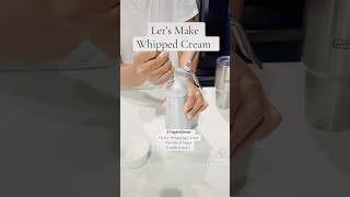 Whipped Cream Recipe fypシ゚viral shortsviral recipe whipped cream shortsviral [upl. by Haisej581]