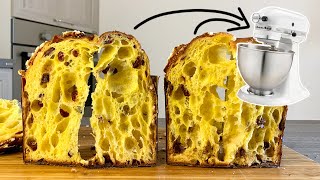 PANETTONE ALVEOLATO con la PLANETARIA  Prima parte [upl. by Bluma]