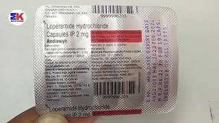 Andiawyn 2mg Capsules  Loperamide Hydrochloride 2mg Capsules  Andiawyn Capsules Uses Benefit [upl. by Okoyik]