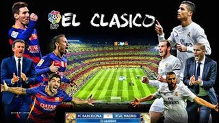 El Clasico  Real Madrid vs Barcelona Fights Fouls Red Cards [upl. by Odraode]