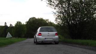 Golf IV 28 VR6 exhaust sound [upl. by Walley675]