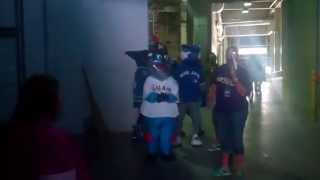 Blue Yellow teams Billy Knightro Sebastian at Mascot Games 2014 [upl. by Esiom971]