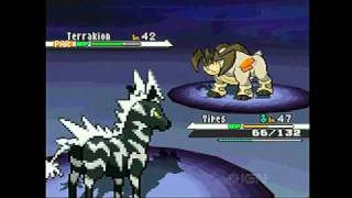 Pokemon Black amp White How to Catch Terrakion [upl. by Oinegue948]