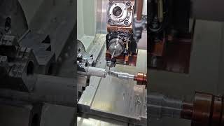 DS6146SY DualSpindle Lathe Aluminum Contour Machining amp Angle Drilling cnc cncprecision machine [upl. by Keligot]