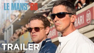 LE MANS ‘66  OFFICIAL TRAILER 1  2019 [upl. by Nomzed]