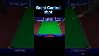 Ronnie OSullivan snooker control shot Must watch [upl. by Nared400]