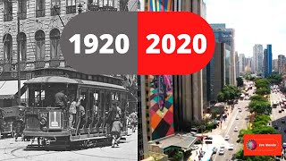 Evolução de São Paulo 19202020 [upl. by Eeloj783]