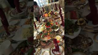 Samarkand Wedding Table 2019 Grand Sultan Restaurant [upl. by Assyli222]