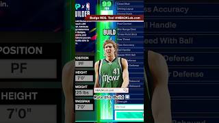 Best Builds on NBA 2K25 How to Make a Dirk Build nba2k25 2k25 [upl. by Eiltan]