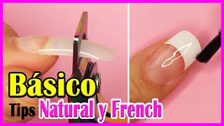 0521Aprende a hacer Uñas ACRÍLICAS para PRINCIPIANTES 😍 TIPS NATURAL Y FRENCH Paso a Paso [upl. by Einnal]