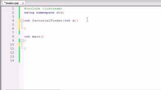 Buckys C Programming Tutorials  31  Recursion [upl. by Hareehat]