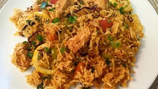 Quick amp Easy Boneless Chicken Biryani [upl. by Arehahs]