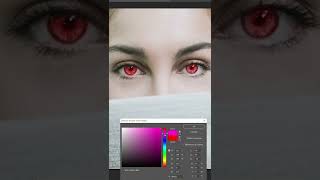 Cambiar Color de OJOS en Photoshop 👀 Muy Fácil [upl. by Tobin313]