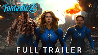 Marvel Studios The Fantastic Four – Full Trailer 2025 Pedro Pascal Vanessa Kirby [upl. by Alegnasor]