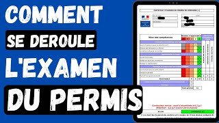 GRILLE DE LEXAMEN DU PERMIS DE CONDUIRE🚨NOTATION INSPECTEURS [upl. by Ihtraa564]