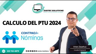 PTU 2024 en CONTPAQi Nominas [upl. by Nnilsia576]