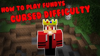 Minecraft Tutorial  How To Play Fundys Cursed Difficulty [upl. by Michale]