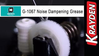 Molykote G1067 Grease Noise Test [upl. by Ymorej]