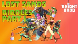 Riddles part 1 Lost Sands 2024 [upl. by Nidya]