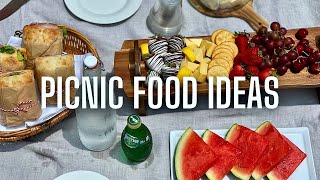 Picnic Food Ideas  WHATS IN MY PICNIC BASKET [upl. by Loralee712]