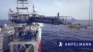 Accessing hardtoreach locations offshore with Ampelmanns Temporary Work Platform [upl. by Ednutabab373]