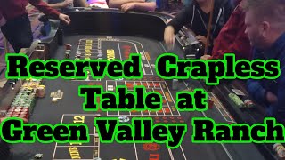 Reserved Crapless Table at Green Valley Ranch Casino [upl. by Iadrahs]