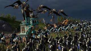 greenskins vs Marienburg warhammer 3 cinematic battle [upl. by Charis]