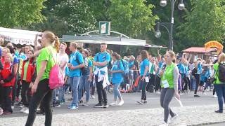 Am Brandenburger Tor Internationales Deutsches Turnfest Berlin 2017 [upl. by Zanas]