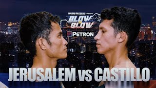 Melvin Jerusalem vs Luis Castillo  Manny Pacquiao presents Blow by Blow  Full Fight [upl. by Vallery883]