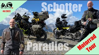 Monte Jafferau mit Husqvarna Norden 901 amp Honda CRF1000L Africa Twin  Fort Jafferau  Fort Pramand [upl. by Arramas]