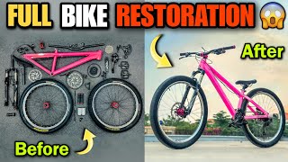 Restoring a ₹1 Lakh Stunt Bike  The Ultimate Transformation  Cycle Stunts [upl. by Adur]