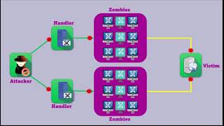 IGCSE Computer Science How DDoS attack work shorts [upl. by Nabalas]