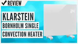 Klarstein Bornholm Single Convection Heater Review [upl. by Tacy]