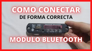 COMO CONECTAR MODULO BLUETOOTH 📢 a AMPLIFICADOR ESTEREO  IDENTIFICAR CONEXIONES [upl. by Yleak]