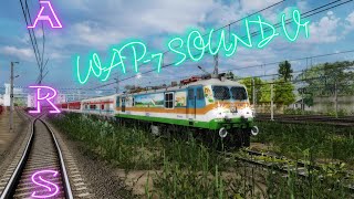 NEWLY RELEASED REALISM AND HIGHQUALITY 💥 WAP7 V1 SOUNDS WITH ALL FEATURES INCLUDING SOUNDS BY ARS [upl. by Ynattirb]