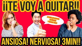 ¡Disminuye la ansiedad con respiración Solo 3 min calma la mente y el sistema nervioso autónomo [upl. by Innej657]