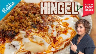 Easy Affordable Heavenly Meals in 10 Minutes  HINGEL Turkish Manti Recipe with Lentil amp Onion [upl. by Bernhard]