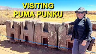 Visiting the Ruins of Tiahuanaco and Puma Punku Bolivia [upl. by Anidem]