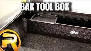 BakBox 2 Tonneau Tool Box  Fast Facts [upl. by Anirret]