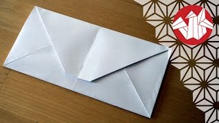 Origami  Lettreenveloppe Senbazuru [upl. by Nanete]