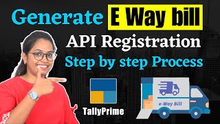 Generate EWay bill in Tally Prime 30  EWay bill कैसे बनाये step by step process [upl. by Ilrahs104]