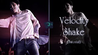 velocity shake  alight motion tutorial [upl. by Longmire]