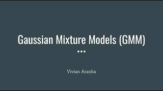 Part 14 Gaussian Mixture ModelsGMM Implementation in Python [upl. by Towny]